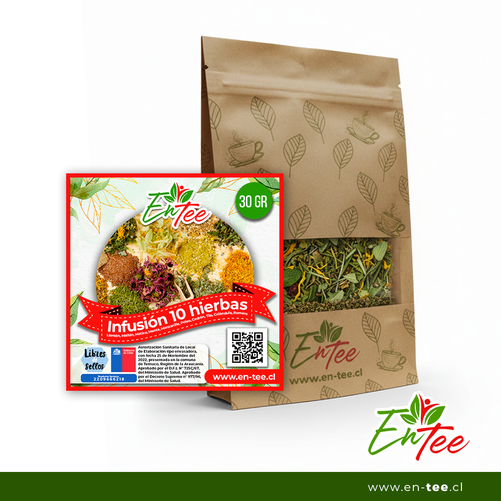 Infusión Granel - 10 Hierbas (30 gr.)