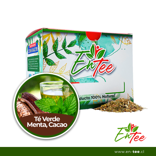 Infusión - Té Verde, Menta y Cacao